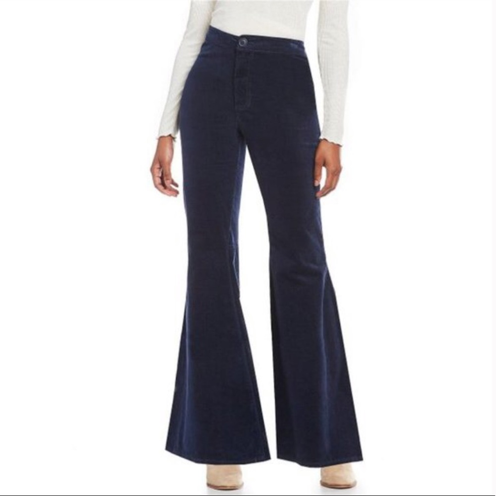 Chelsea & Violet High Rise Corduroy Flare Pant NWT